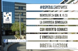#ospedalerisponde mercoledì 24 la chirurgia senologica